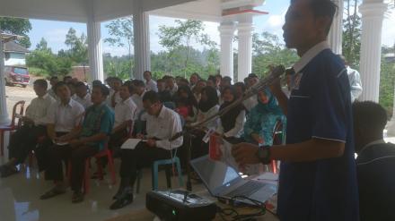Bimbingan Technis Tugas Pokok dan Fungsi Ketua KPPS  dan Anggota KPPS Oleh PPS Desa Puyung