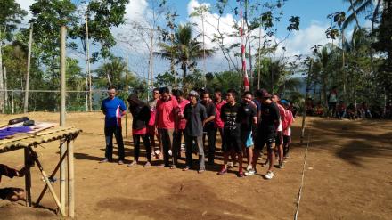 Tiga Dusun se Desa Puyung Kompak Mengadakan Turnamen dalam Rangka HURI ke 73.