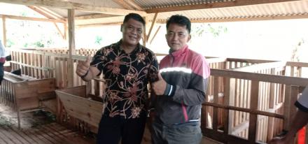 Kunjungan Bapak Kepala Desa Suruh dan Ketua Kelompok Ternak Argo Jangil Ke Desa Puyung